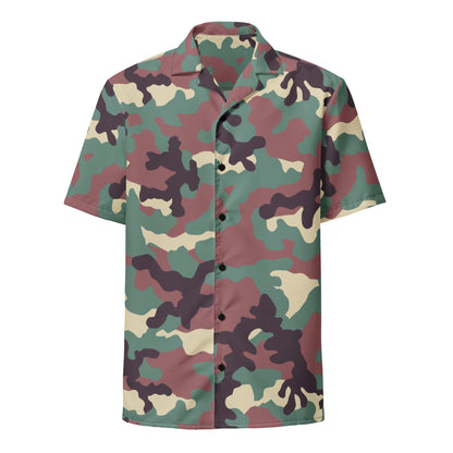 Russian KKO Woodland CAMO Unisex button shirt - Button Shirts