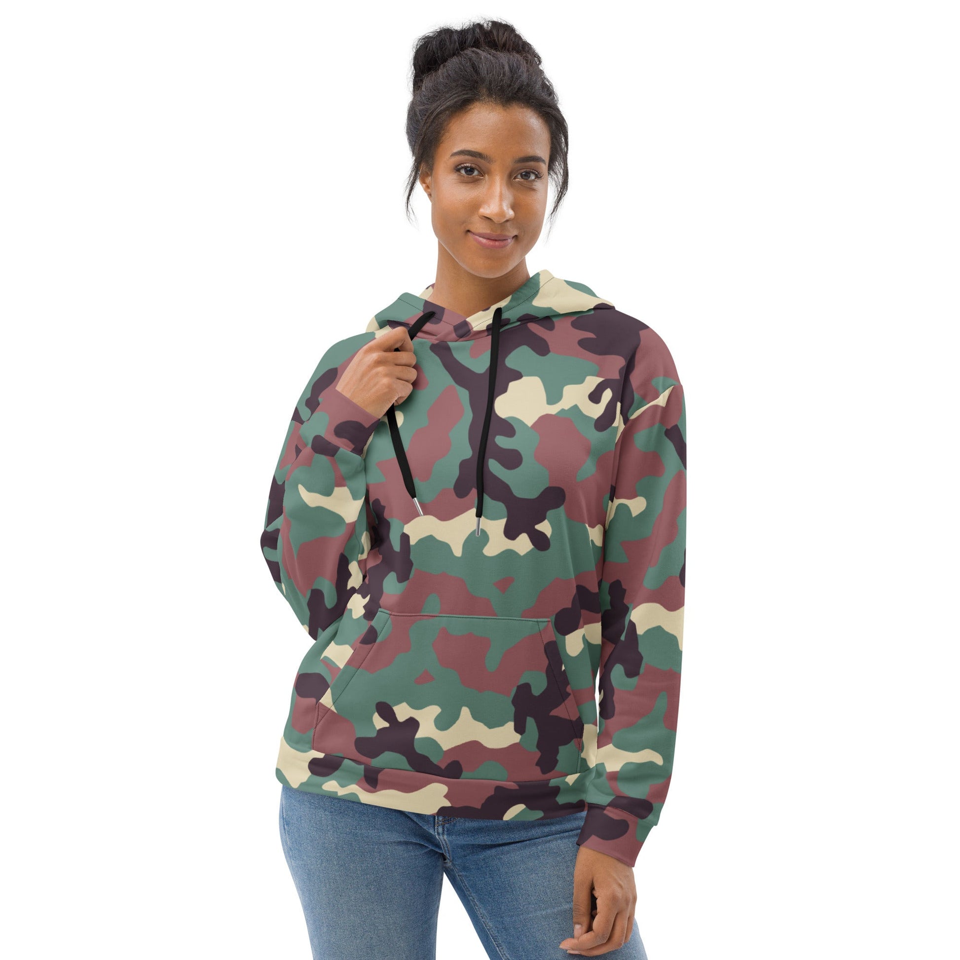 Russian KKO Woodland CAMO Unisex Hoodie - Hoodies