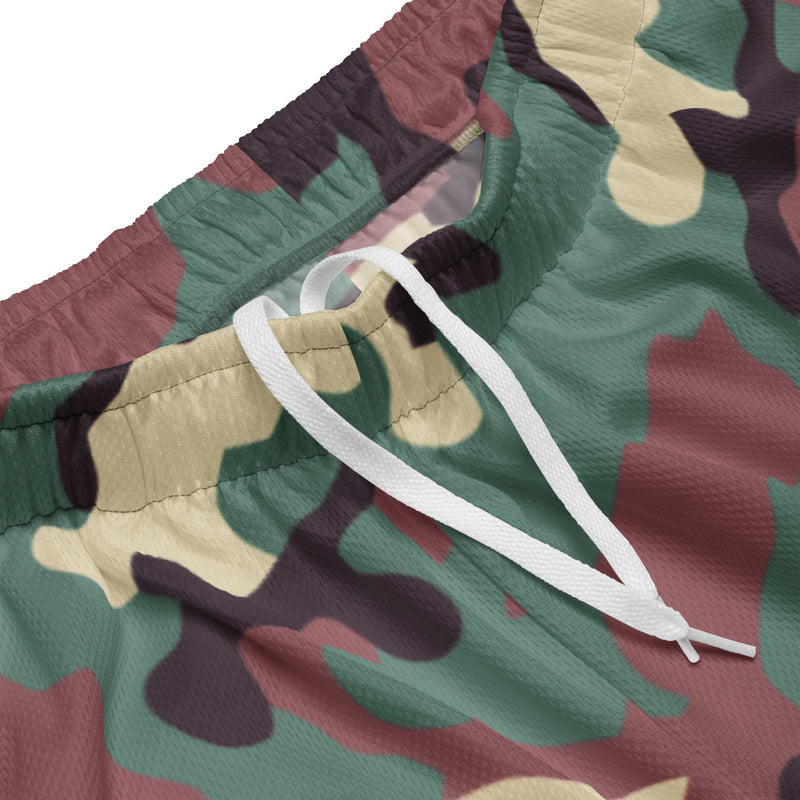 KKO Woodland Russian CAMO Unisex Mesh Shorts
