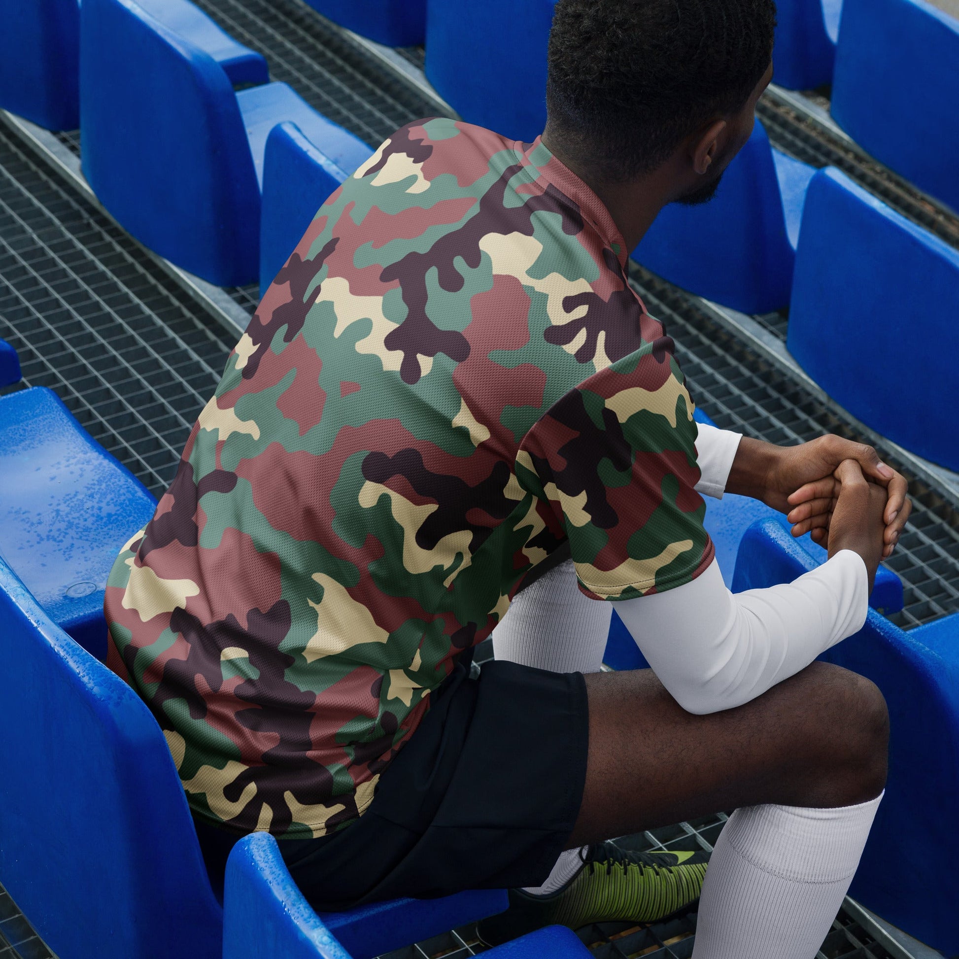 Russian KKO Woodland CAMO unisex sports jersey Sports Jerseys