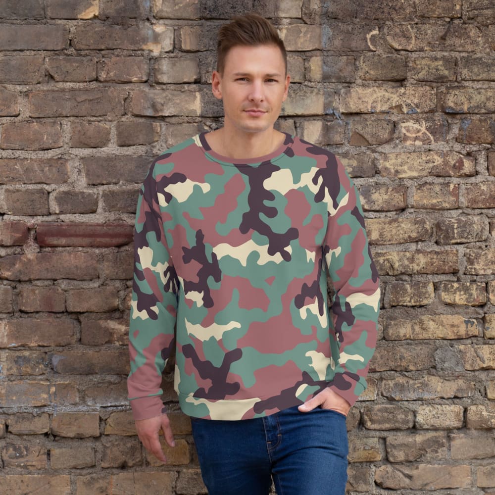 Russian KKO Woodland CAMO Unisex Sweatshirt - XS