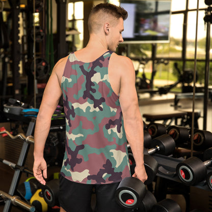 Russian KKO Woodland CAMO Unisex Tank Top - Tops