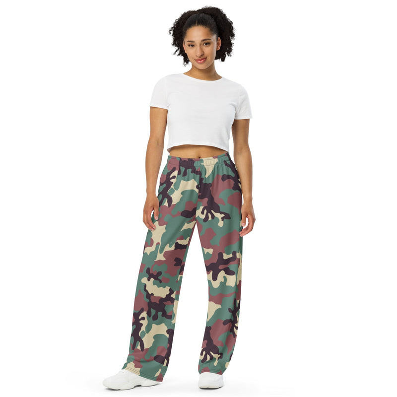 KKO Woodland Russian CAMO Unisex Wide-Leg Leisure Pants - Pant