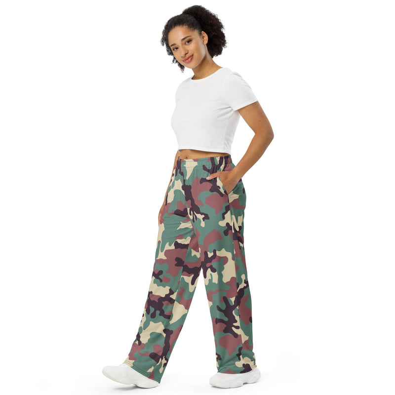KKO Woodland Russian CAMO Unisex Wide-Leg Leisure Pants - Pant