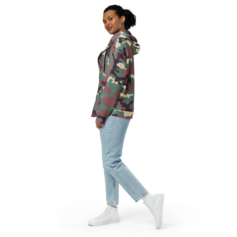 KKO Woodland Russian CAMO Unisex Zip Hoodie