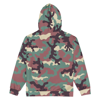 Russian KKO Woodland CAMO Unisex zip hoodie - Zip Hoodies