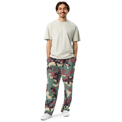 Russian KKO Woodland CAMO Wide-leg joggers - Joggers