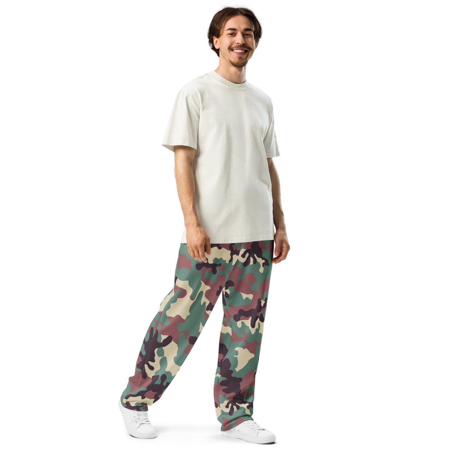 Russian KKO Woodland CAMO Wide-leg joggers - Joggers