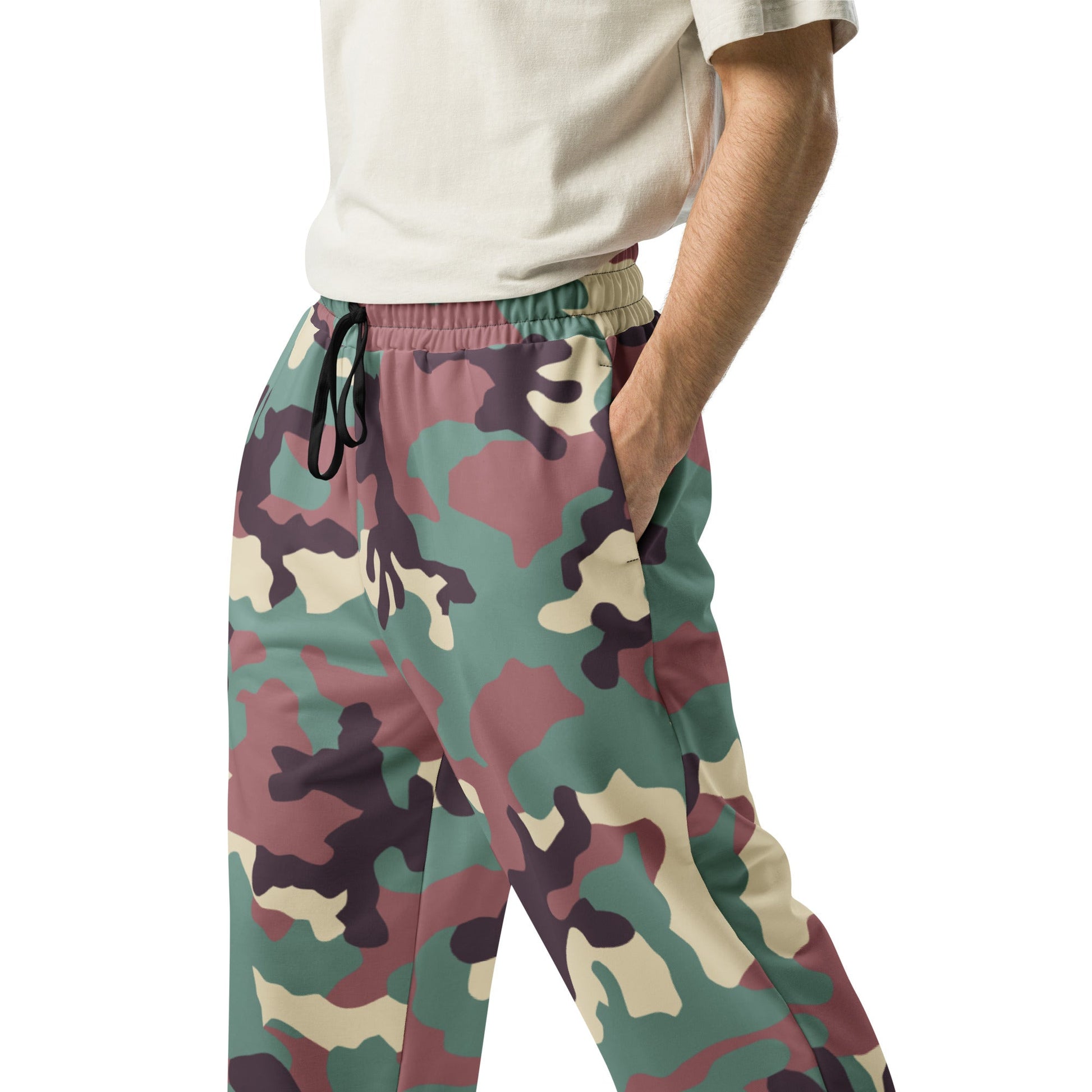 Russian KKO Woodland CAMO Wide-leg joggers - Joggers