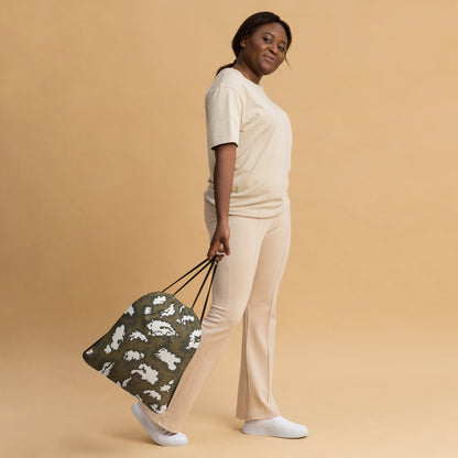 Russian KLMK Red Dawn BROWN Movie CAMO Drawstring Bag - Bags