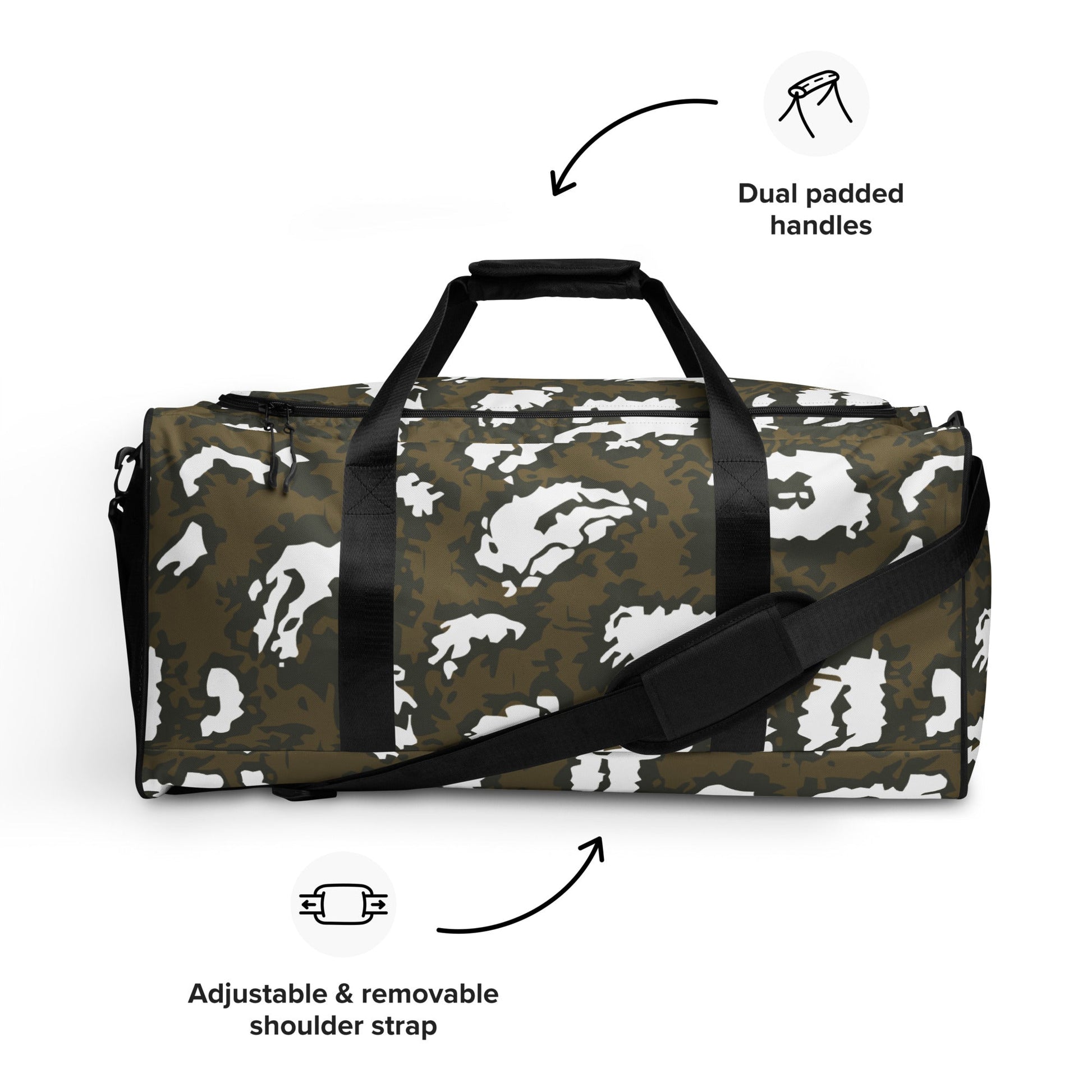 Russian KLMK Red Dawn BROWN Movie CAMO Duffle bag - Bags