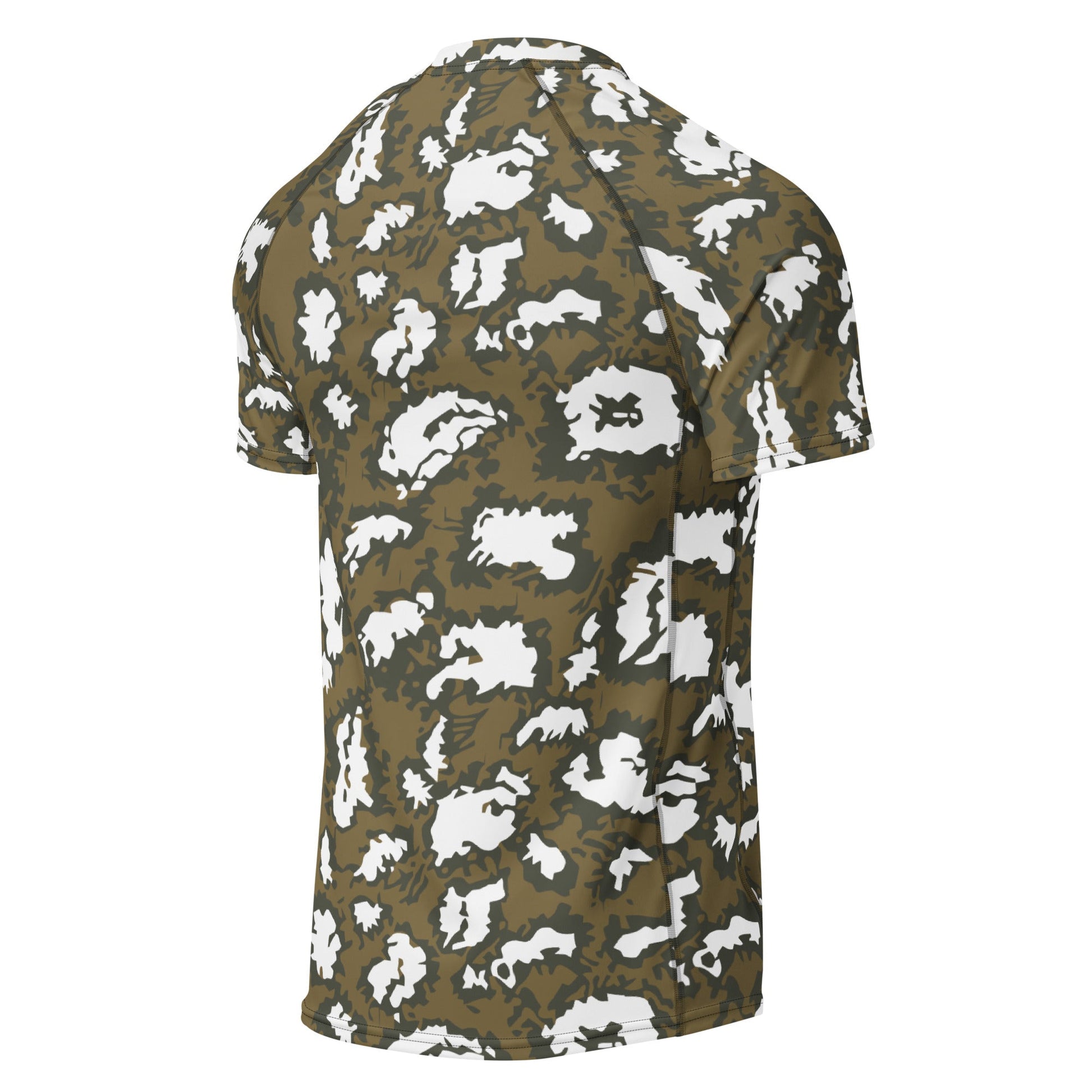 Russian KLMK Red Dawn BROWN Movie CAMO Mens Short-Sleeve Rash Guard - Short-sleeve Guards