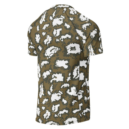 Russian KLMK Red Dawn BROWN Movie CAMO Mens Short-Sleeve Rash Guard - Short-sleeve Guards