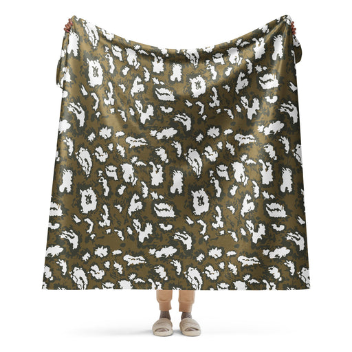 KLMK Red Dawn CAMO Sherpa Blanket - 60″×80″