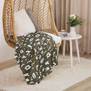 KLMK Red Dawn CAMO Sherpa Blanket