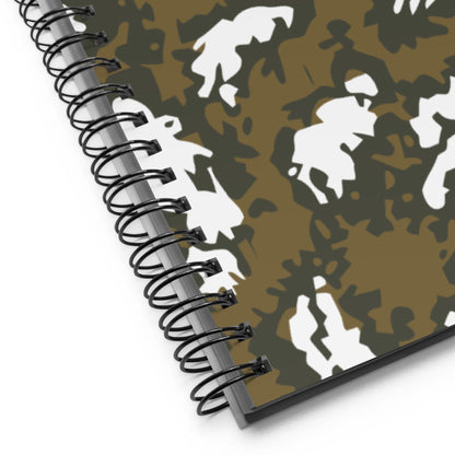 Russian KLMK Red Dawn BROWN Movie CAMO Spiral notebook - Notebooks