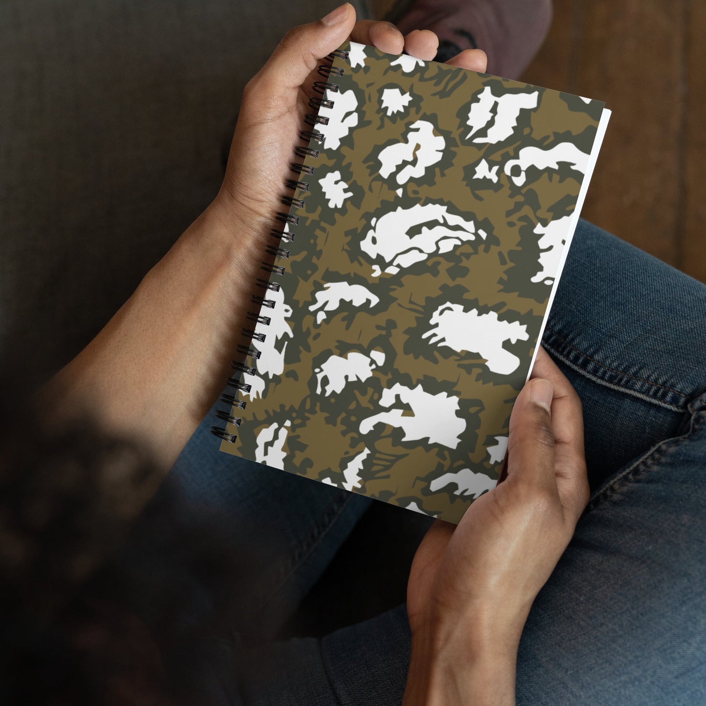 Russian KLMK Red Dawn BROWN Movie CAMO Spiral notebook - Notebooks