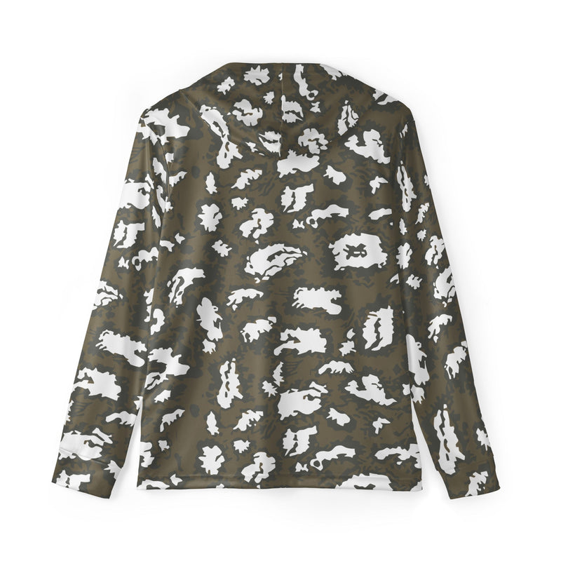 KLMK Red Dawn CAMO Unisex Sports Warmup Hoodie
