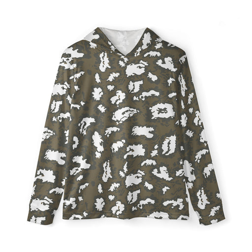 KLMK Red Dawn CAMO Unisex Sports Warmup Hoodie - XS