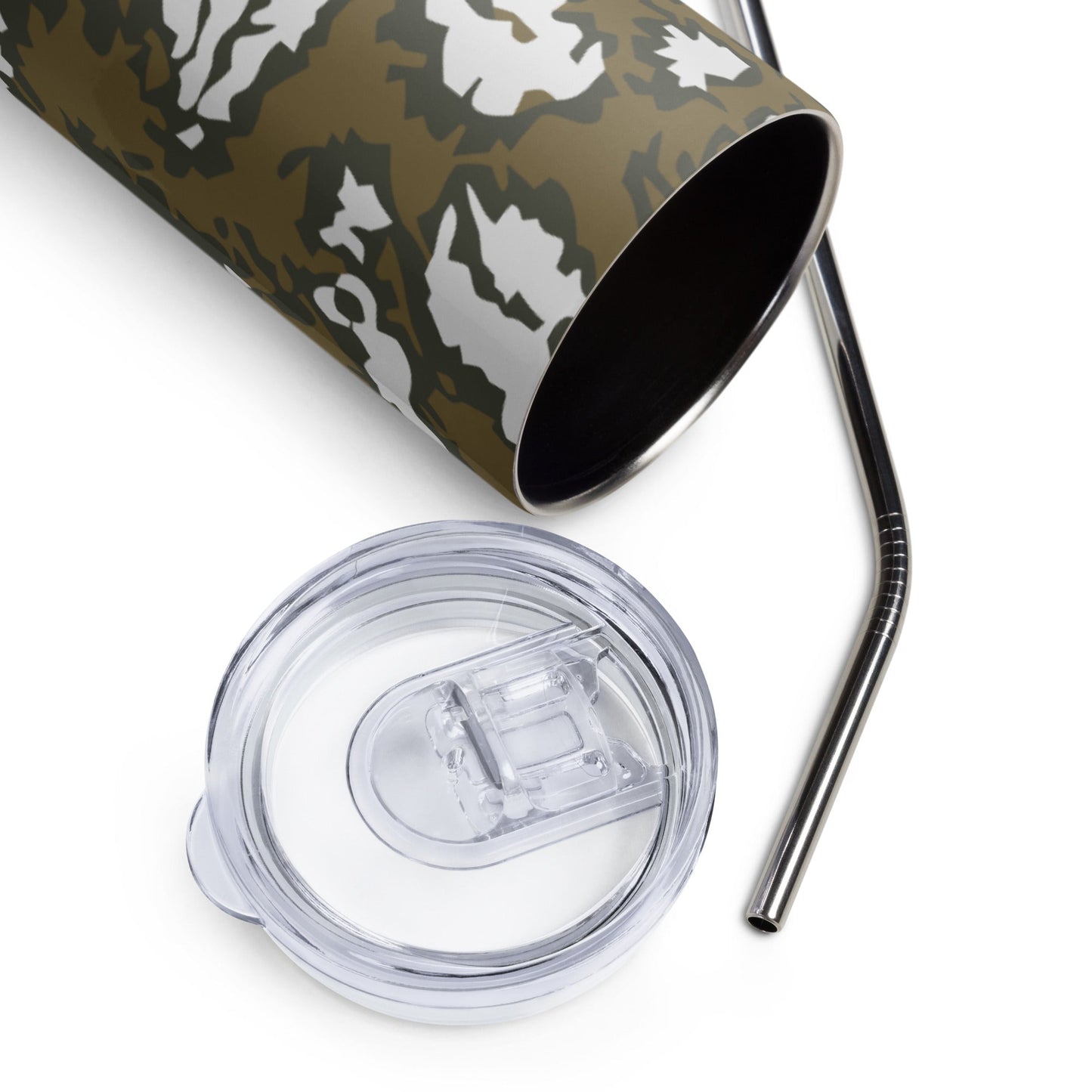 Russian KLMK Red Dawn BROWN Movie CAMO Stainless steel tumbler - Steel Tumbler