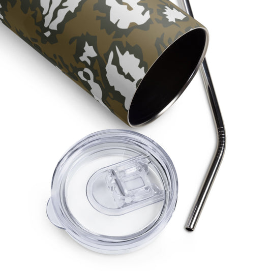 Russian KLMK Red Dawn BROWN Movie CAMO Stainless steel tumbler - Steel Tumbler