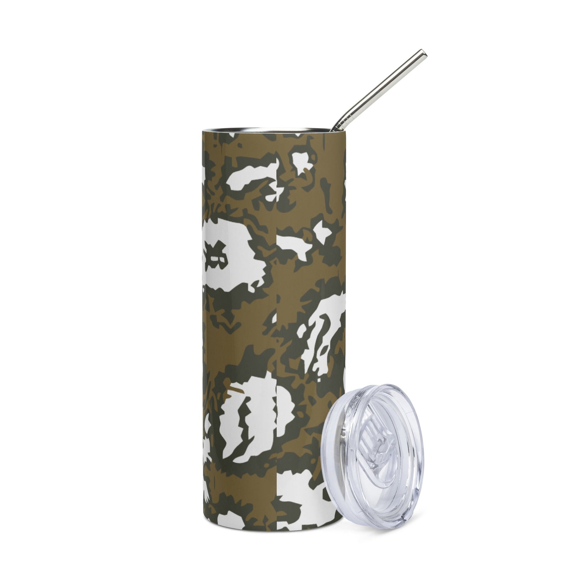 Russian KLMK Red Dawn BROWN Movie CAMO Stainless steel tumbler - Steel Tumbler