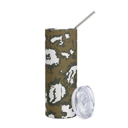 Russian KLMK Red Dawn BROWN Movie CAMO Stainless steel tumbler - Steel Tumbler