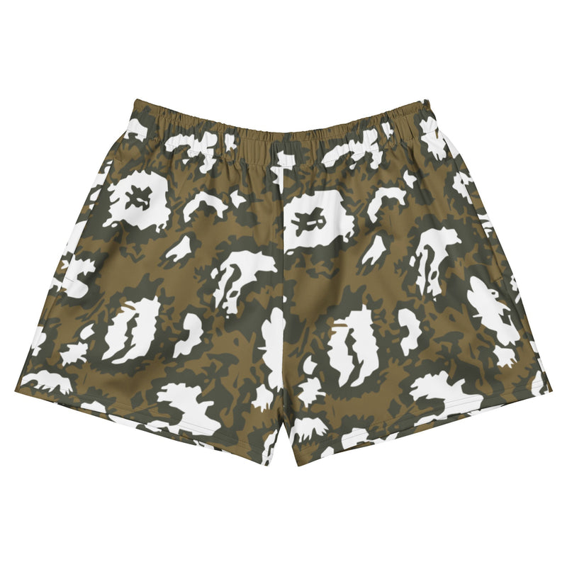 KLMK Red Dawn CAMO Unisex Athletic Shorts