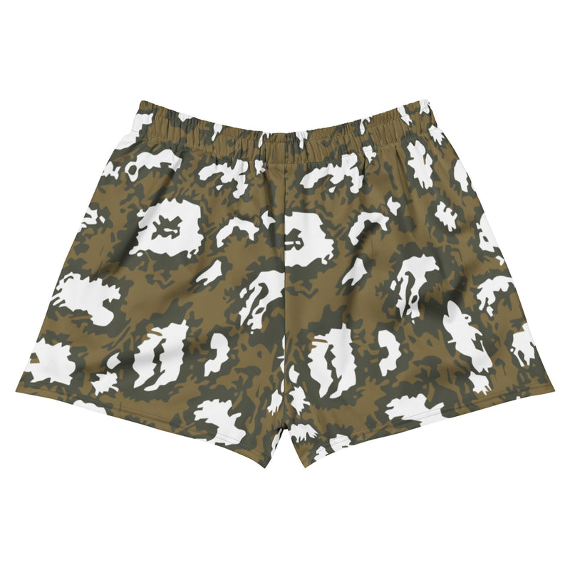 KLMK Red Dawn CAMO Unisex Athletic Shorts