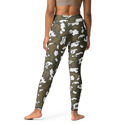 Russian KLMK Red Dawn BROWN Movie CAMO Yoga Leggings - Womens