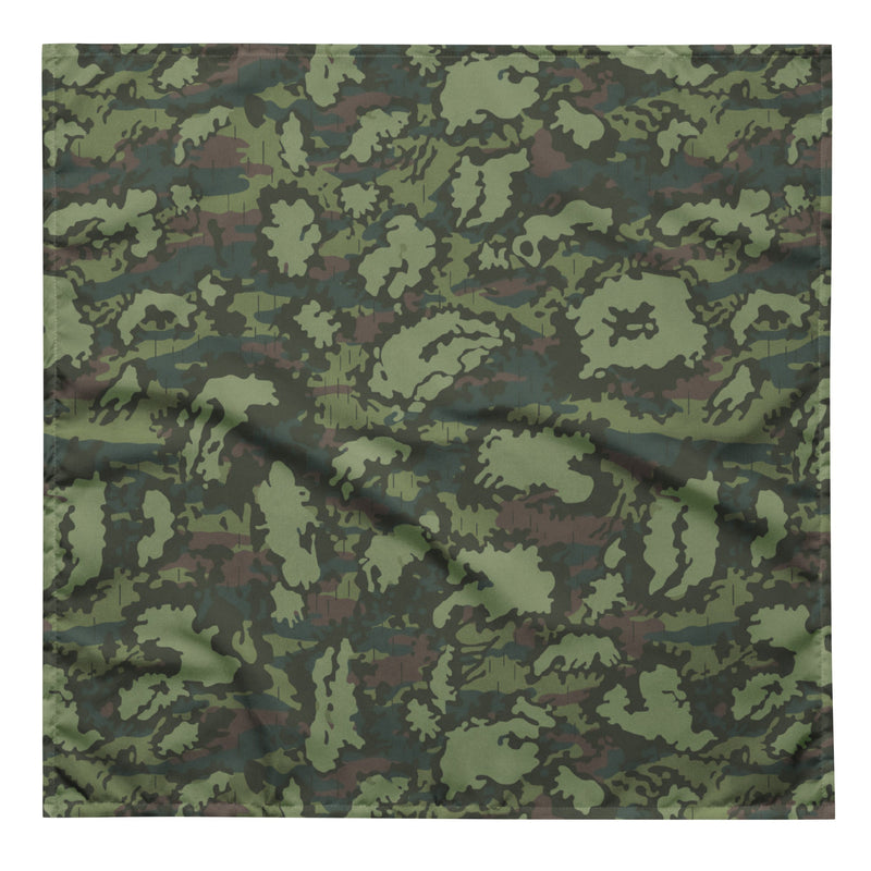 KLMK Red Dawn Woodland CAMO Bandana - L
