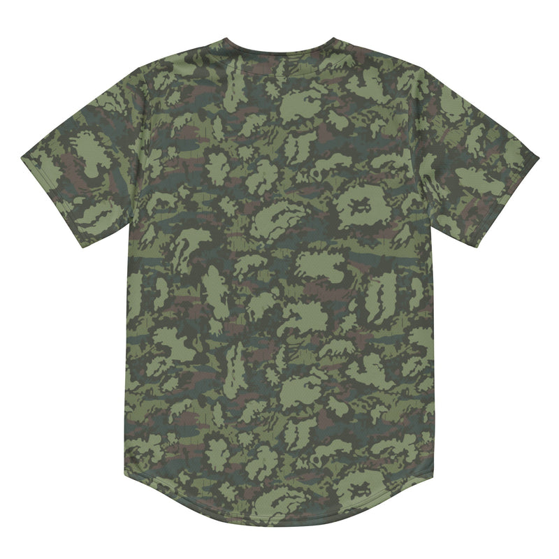 KLMK Red Dawn Woodland CAMO Unisex Baseball Jersey