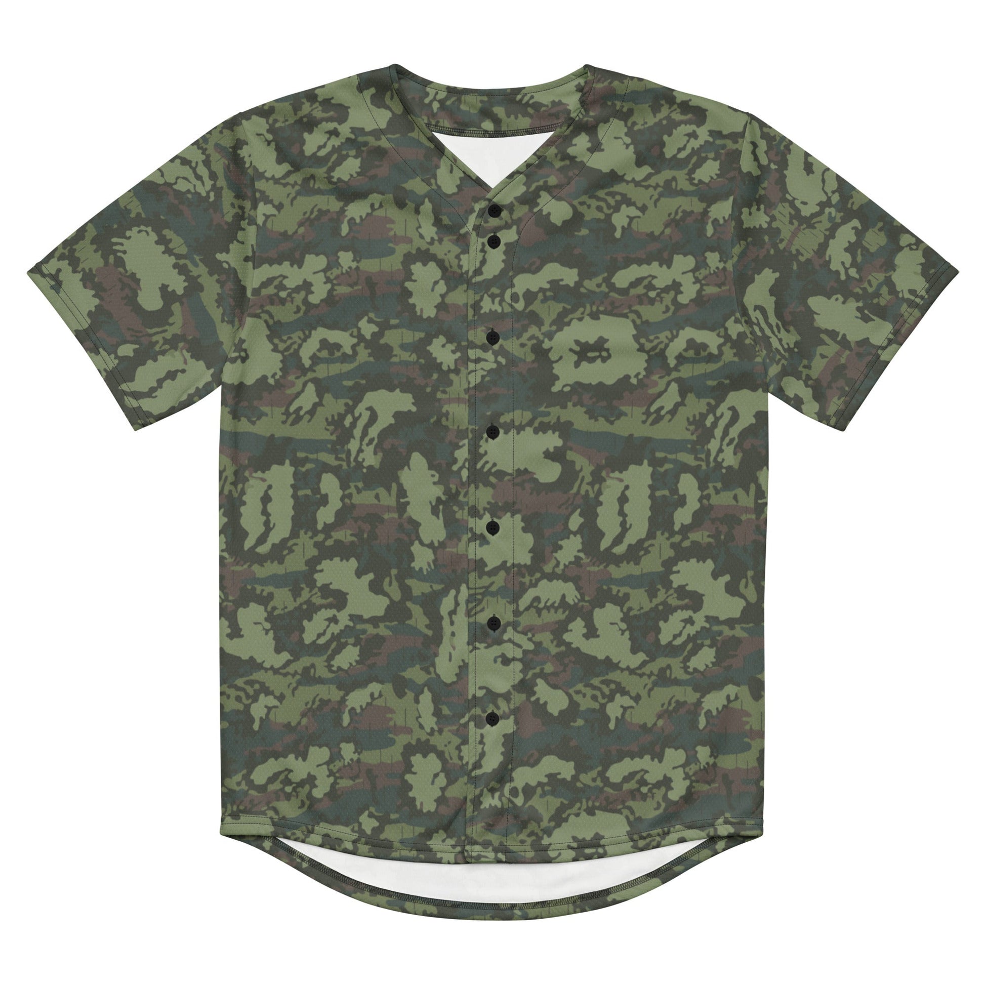 Russian KLMK Red Dawn Flora CAMO baseball jersey - Baseball Jerseys