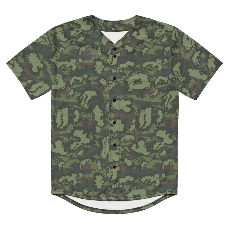 KLMK Red Dawn Woodland CAMO Unisex Baseball Jersey