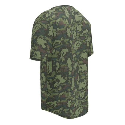Russian KLMK Red Dawn Flora CAMO baseball jersey - Baseball Jerseys
