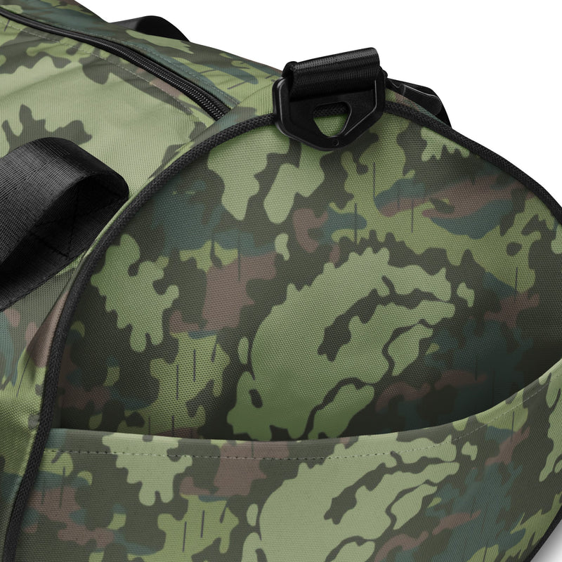 KLMK Red Dawn Woodland CAMO Gym Bag