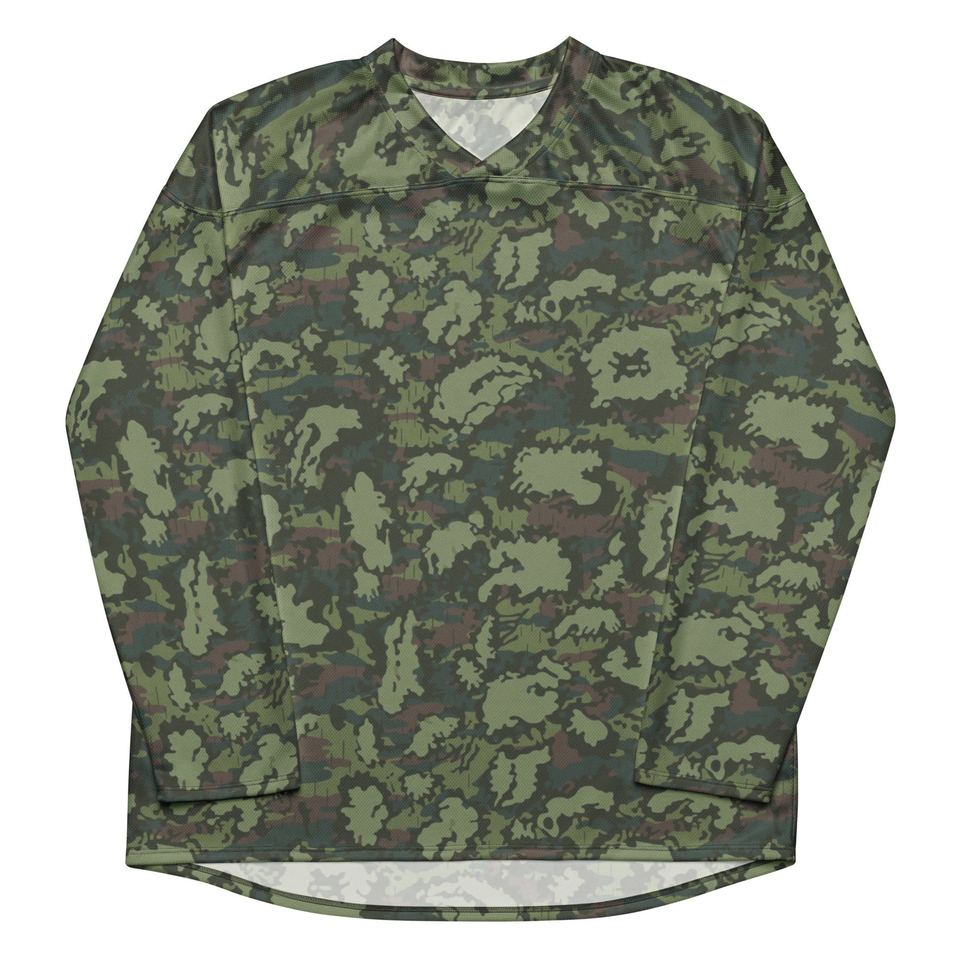 Russian KLMK Red Dawn Flora CAMO hockey fan jersey - Hockey Jerseys