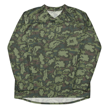 Russian KLMK Red Dawn Flora CAMO hockey fan jersey - Hockey Jerseys