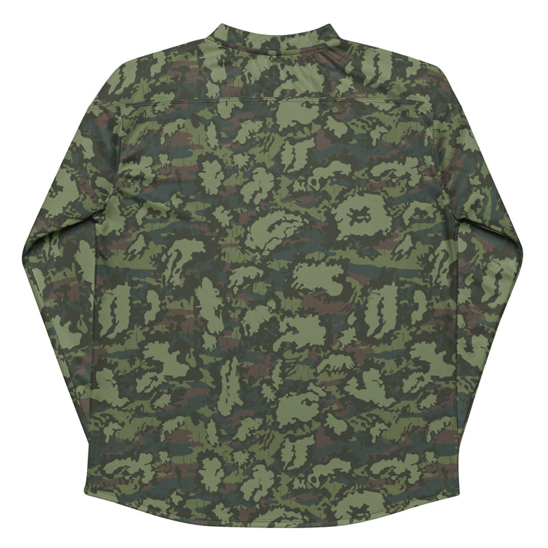 KLMK Red Dawn Woodland CAMO Unisex Hockey Fan Jersey