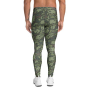 KLMK Red Dawn Woodland CAMO Mens Leggings - Men