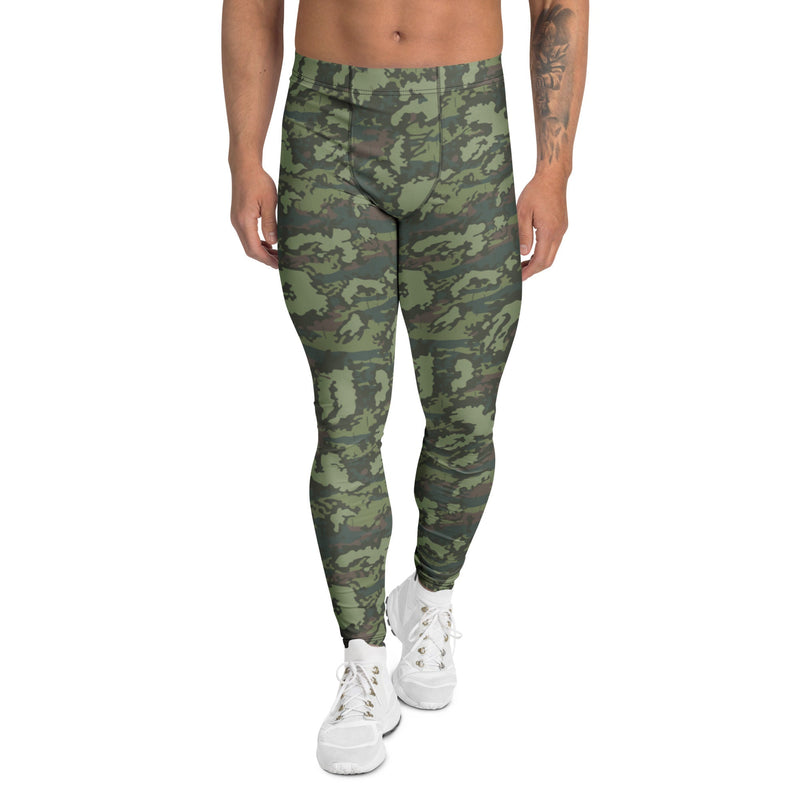 KLMK Red Dawn Woodland CAMO Mens Leggings - XS - Men
