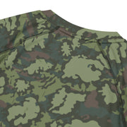 KLMK Red Dawn Woodland CAMO Mens Short-Sleeve Rash Guard - SS