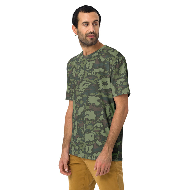 KLMK Red Dawn Woodland CAMO Mens T-Shirt