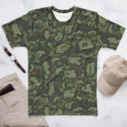 KLMK Red Dawn Woodland CAMO Mens T-Shirt - XS