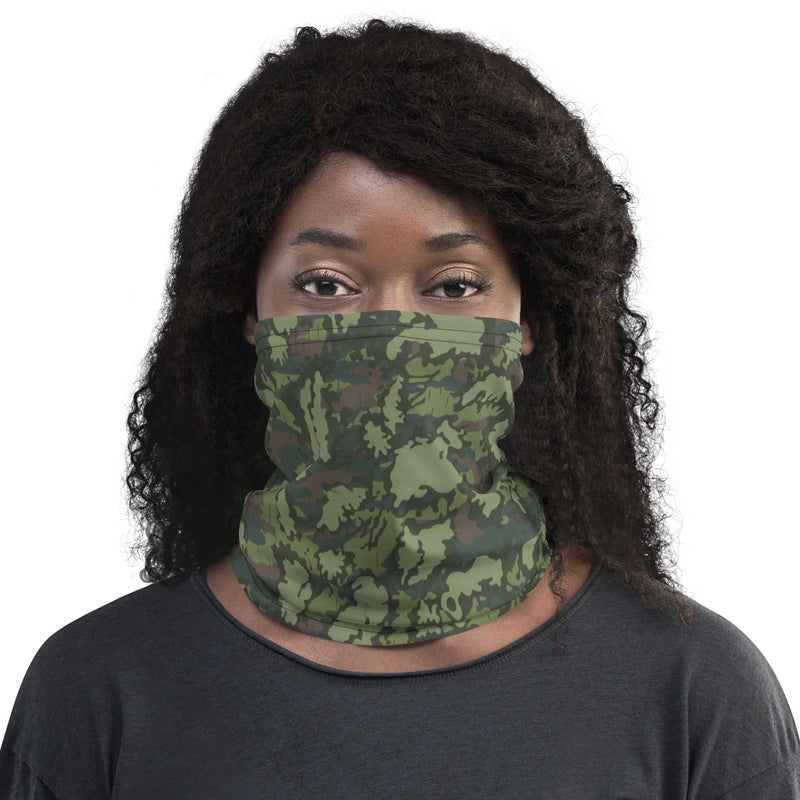 KLMK Red Dawn Woodland CAMO Neck Gaiter - Gaiters