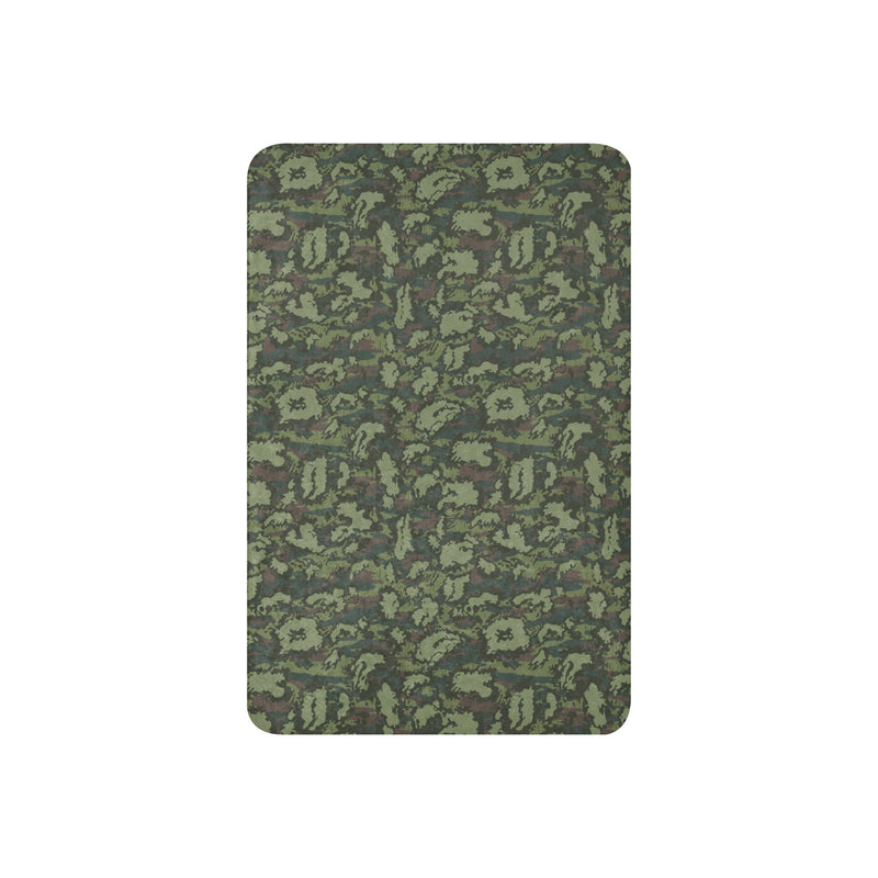 KLMK Red Dawn Woodland CAMO Sherpa Blanket