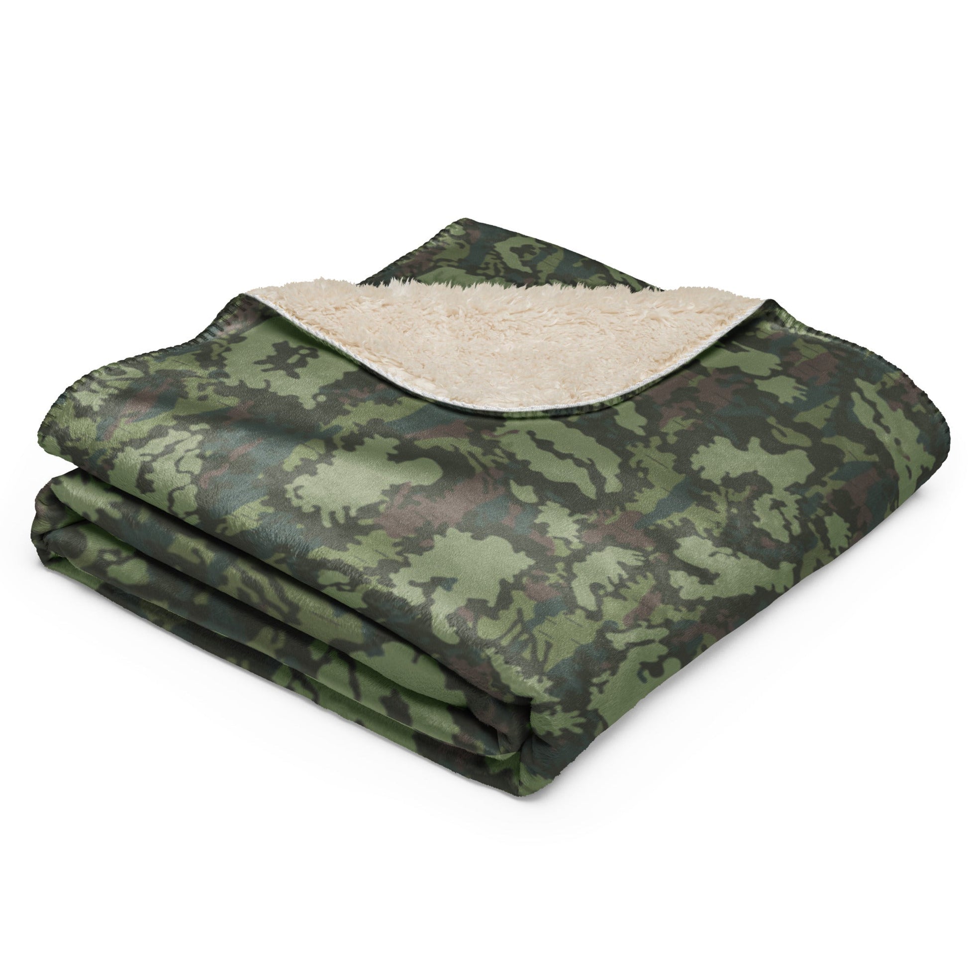 Russian KLMK Red Dawn Flora CAMO Sherpa blanket - Blanket