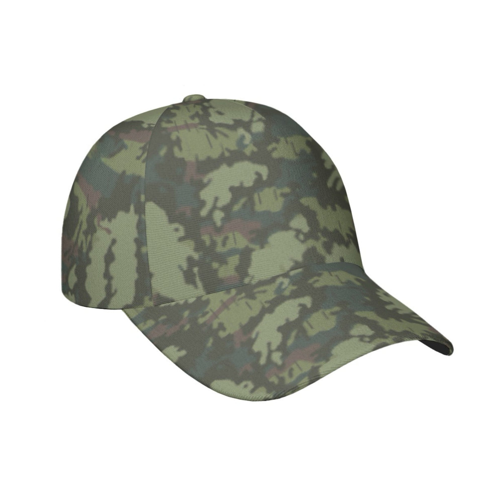 Russian KLMK Red Dawn Flora CAMO Snapback Ball Cap - U / White