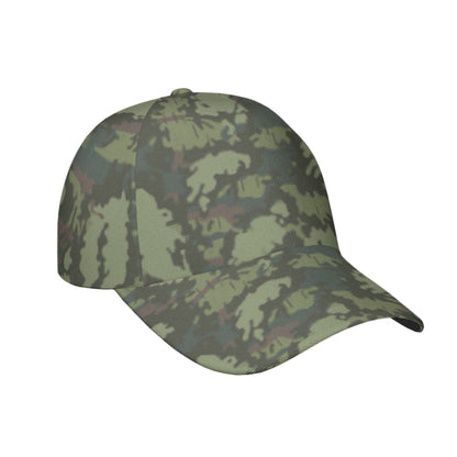 Russian KLMK Red Dawn Flora CAMO Snapback Ball Cap - U / White