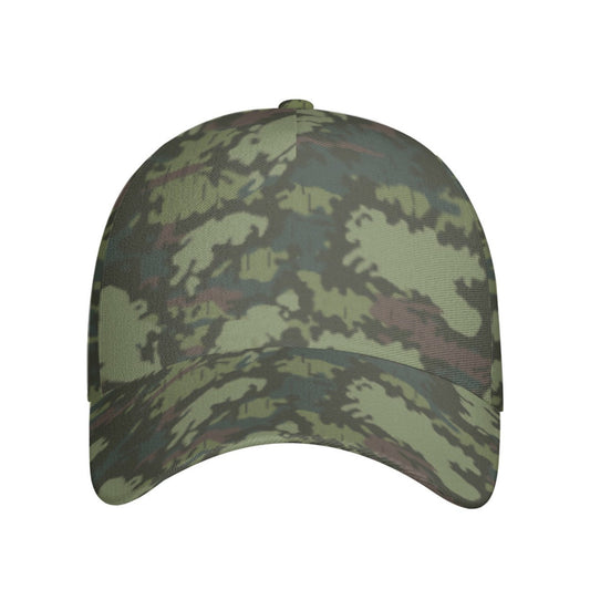 Russian KLMK Red Dawn Flora CAMO Snapback Ball Cap - U / White